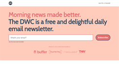 Desktop Screenshot of dailywatercooler.com